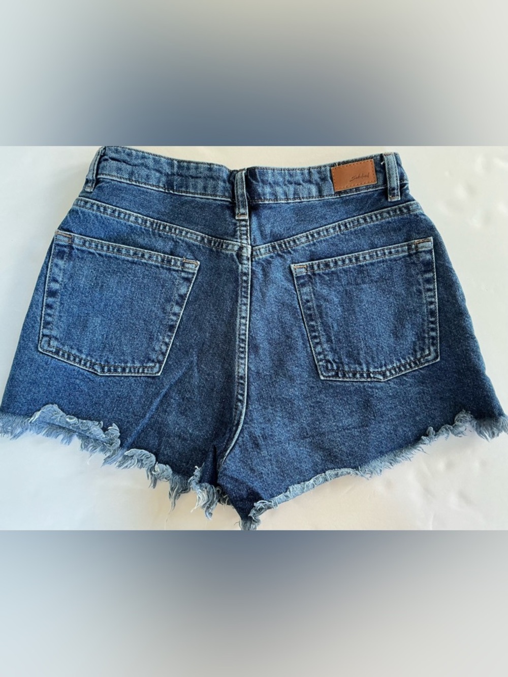 Vintage Crop Low Rise Deming Short - Picture 2 of 7